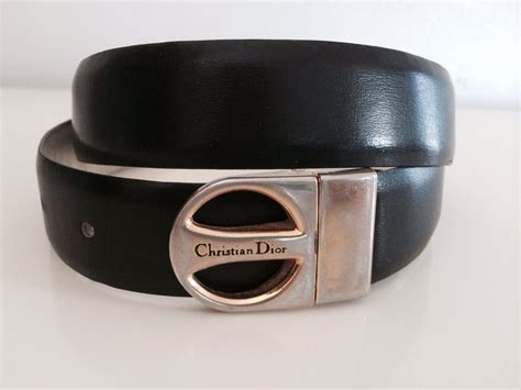 dior belt vintage reversible|D.